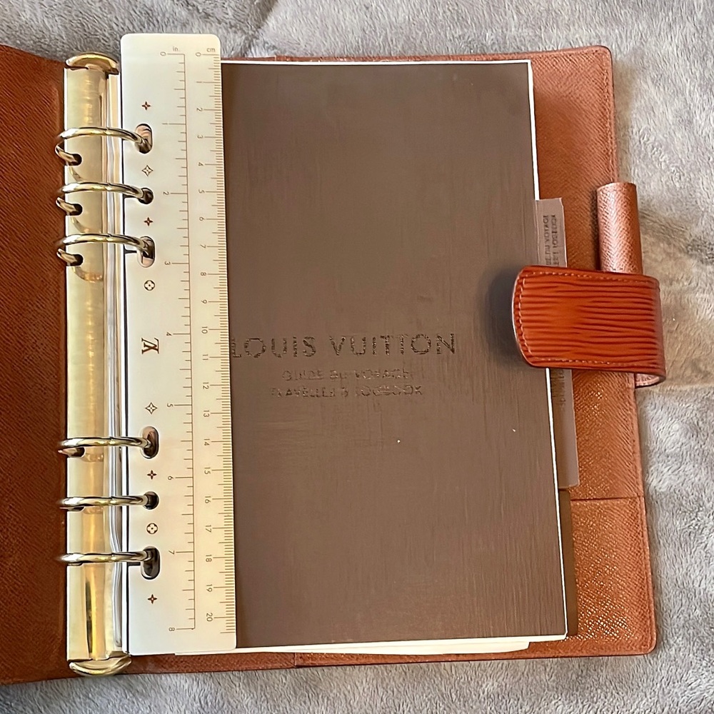 Louis Vuitton Large Agenda Booklet 📕